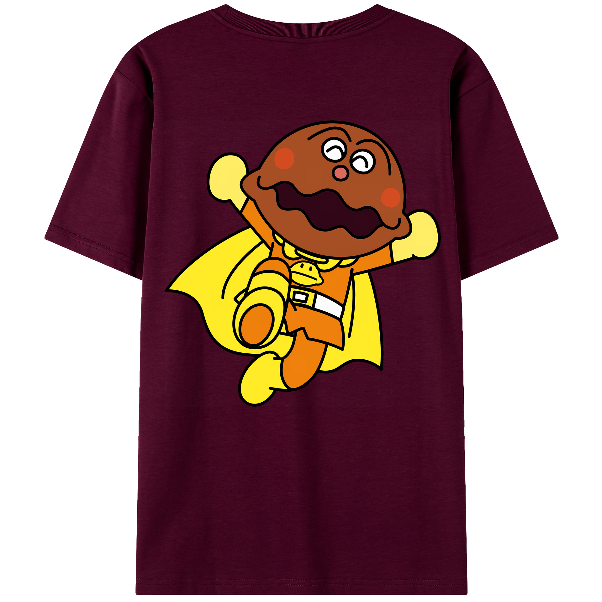 （画像用） アンパンマン Anpanman レディース半袖Tシャツ(バックプリント)